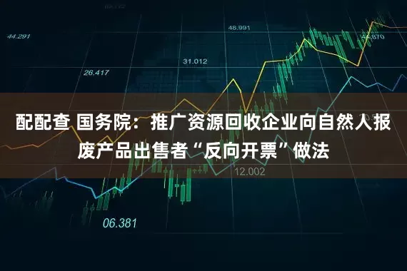 配配查 国务院：推广资源回收企业向自然人报废产品出售者“反向开票”做法